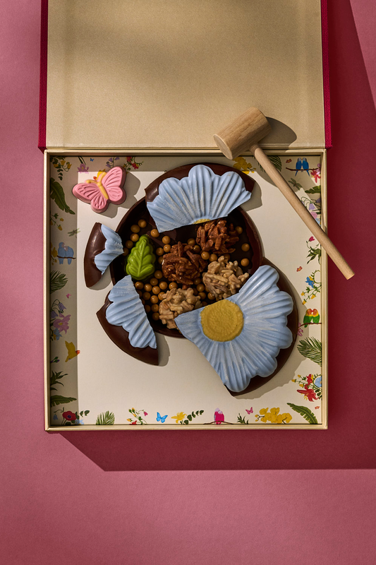 Daisy In Bloom Chocolate Piñata: Light Blue Edition