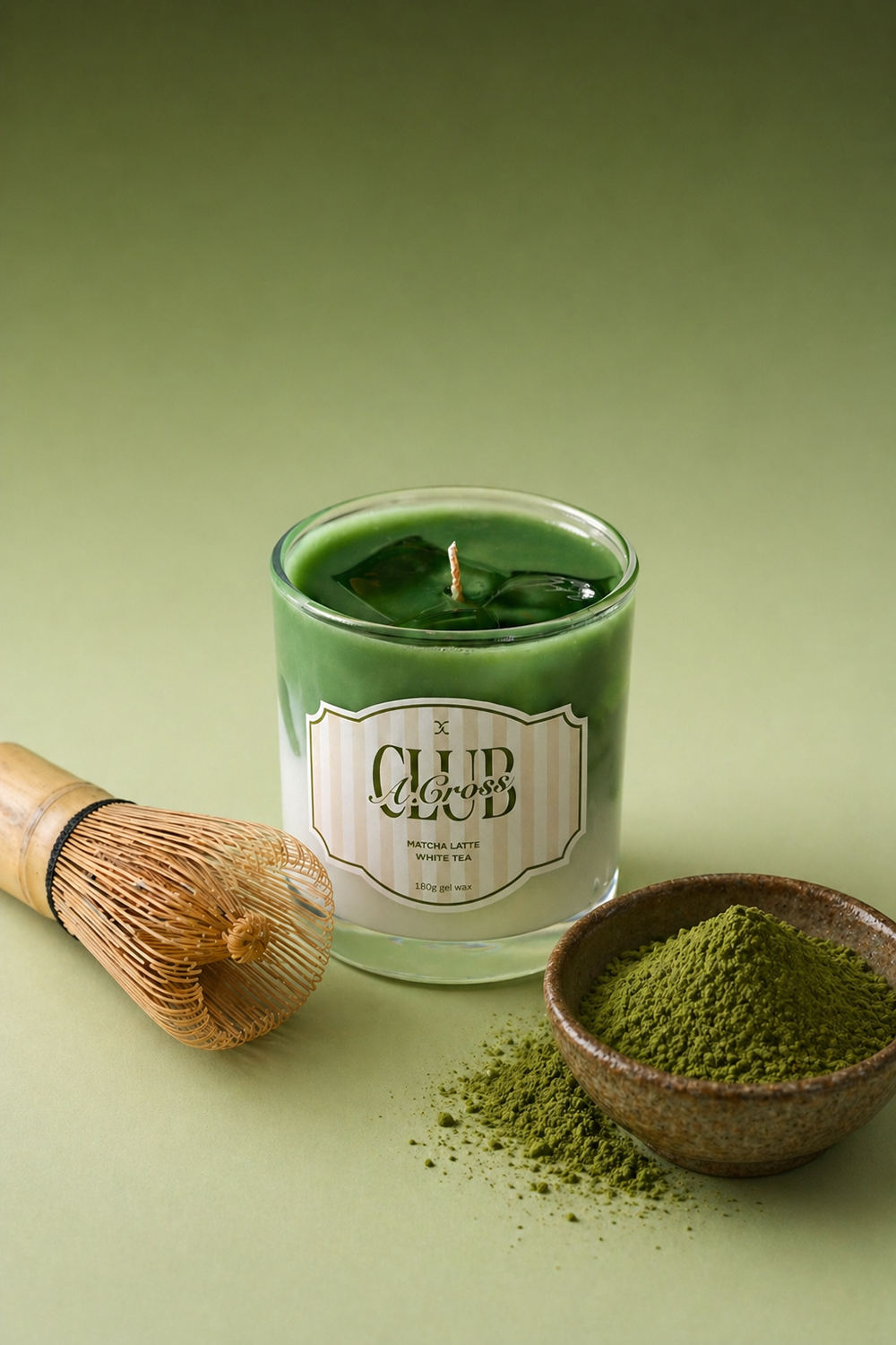 Matcha Latte Candle: White Tea
