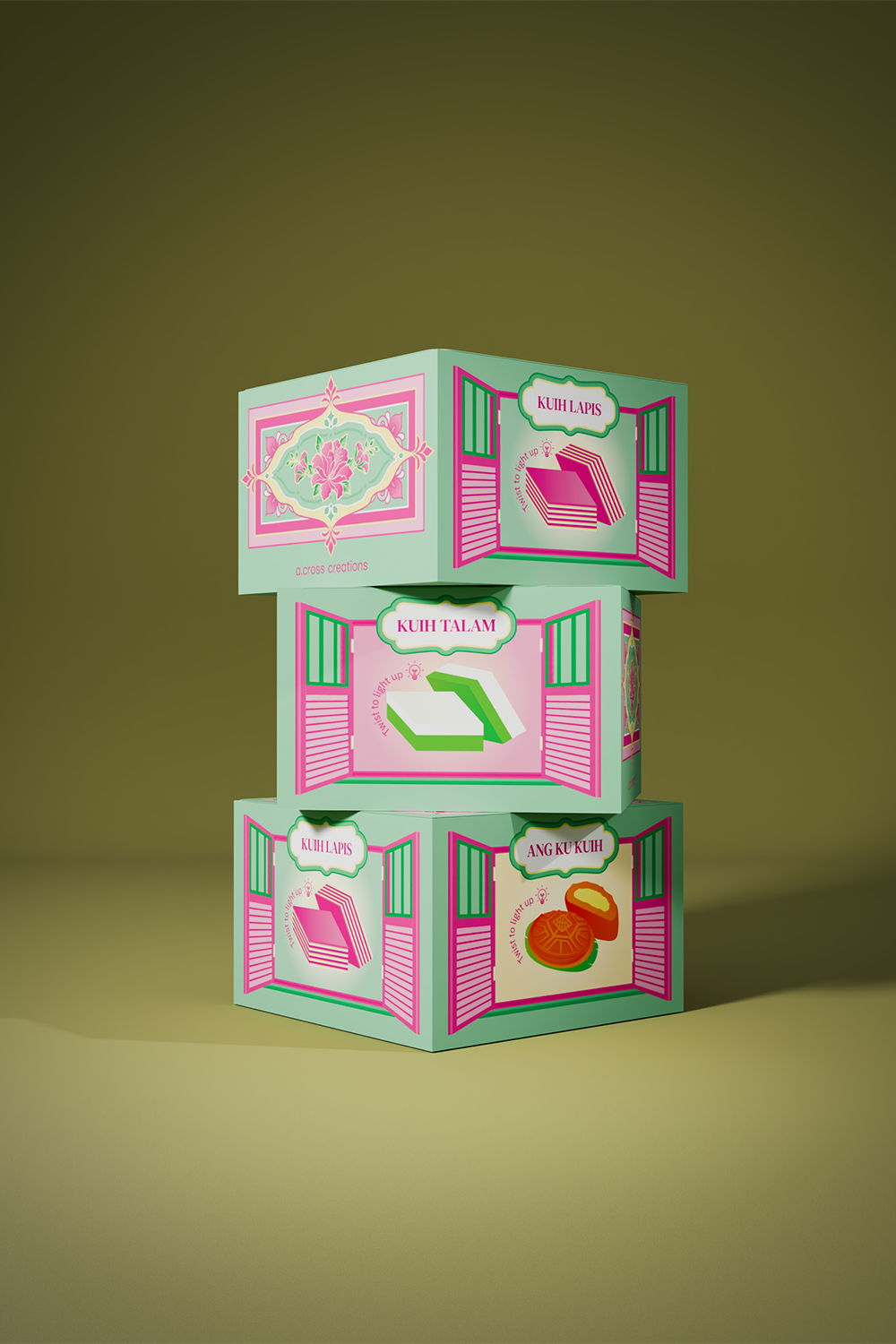Kuih Lamp Blind Box